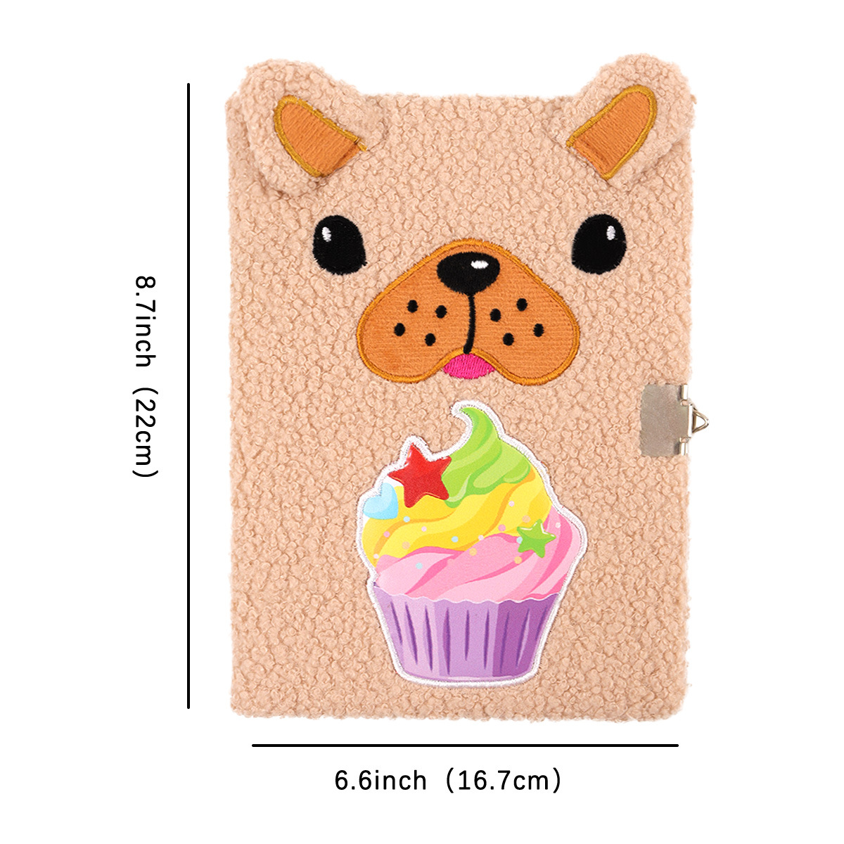 Wholesalers Customize Giant Interactive Type Cartoon Notebook Plush Toys Kids Friendly Animal Plush Toy for Kids Holiday Gift