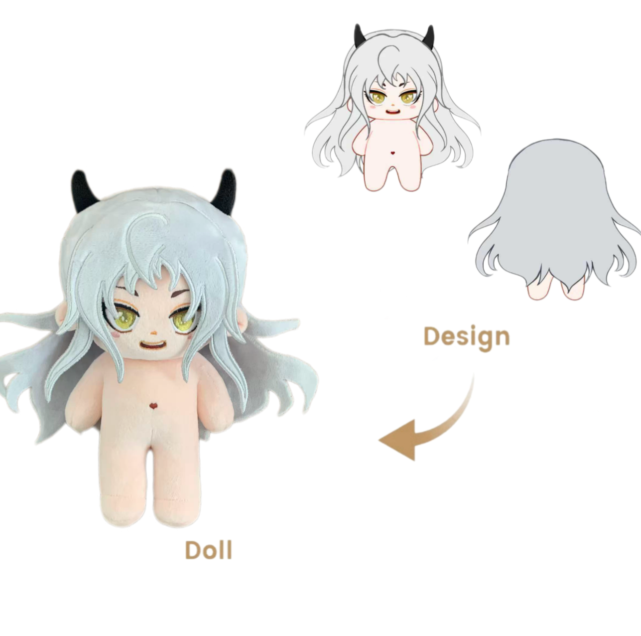 OEM Custom 5cm 10cm 15cm 20cm Embroidery Sea Star Customized Made Stuffed Human Character Plush Doll Toy Maker
