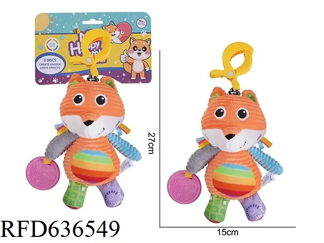Hanging Rattle Plush Animal Musical Toys Newborn Baby Doll Toys