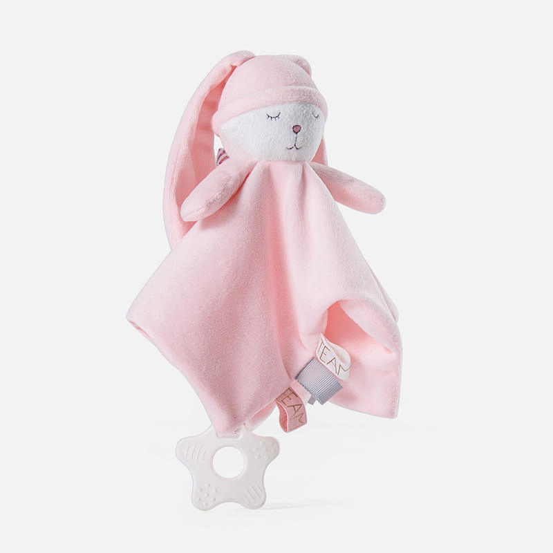Newest Plush Baby Security Blanket Animal Toy Plush Baby Blanket Doudou Bebe with Toys