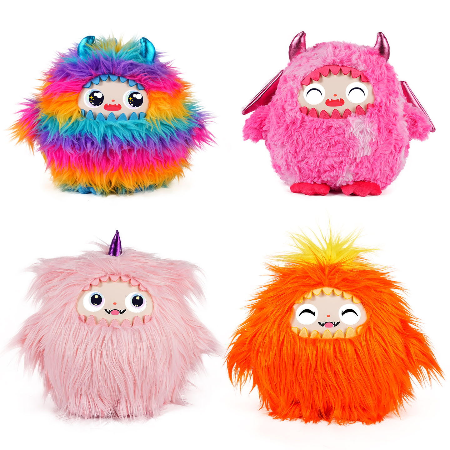 AI-Powered Smart Plush Toy with Voice Wake-Up "Domi Domi" ChatGPT/Gemini Dialogue Mode Interactive Educational Robot for Kids