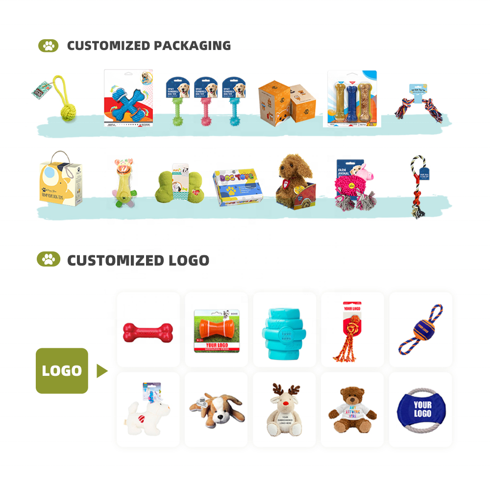 Custom Pet Plush Toy No Stuffing Quiet Stuffless Chew Toy Interactive Dog Toy OEM ODM Wholesale Pet Brand