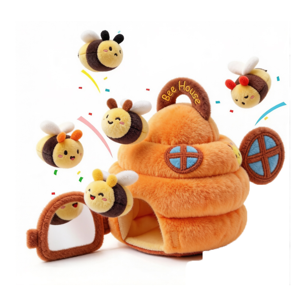 Educational Plush Toy Fluffy Wildlife Animal Soft Dolls ISO Yangzhou Factory Custom Pattern Premium Quality Interactive Plushie