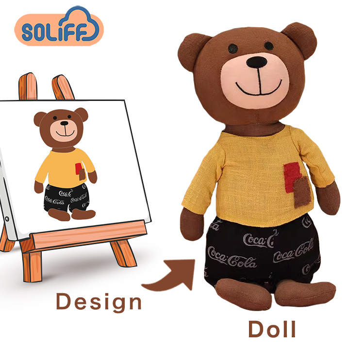 Custom Stuffed Plush Toy Manufacturer Custom Plushie Soft Plush Custom Human Doll Toys
