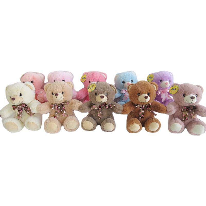 Chinese Wholesale Stuffed Mini Teddy Bear Exquisite Plush Toys Custom Kids Toys
