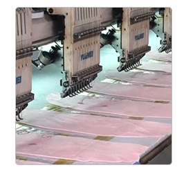 Embroidery step