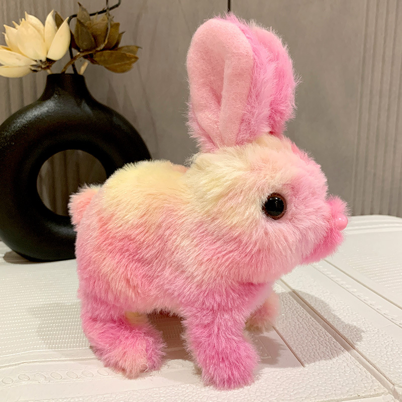 Wholesale Price Personalized Plushie Custom Design Super Soft Animals Doll Toys Simulation Lifelike Small Promotional Stuffed Plush Bunny Rabbit Factory