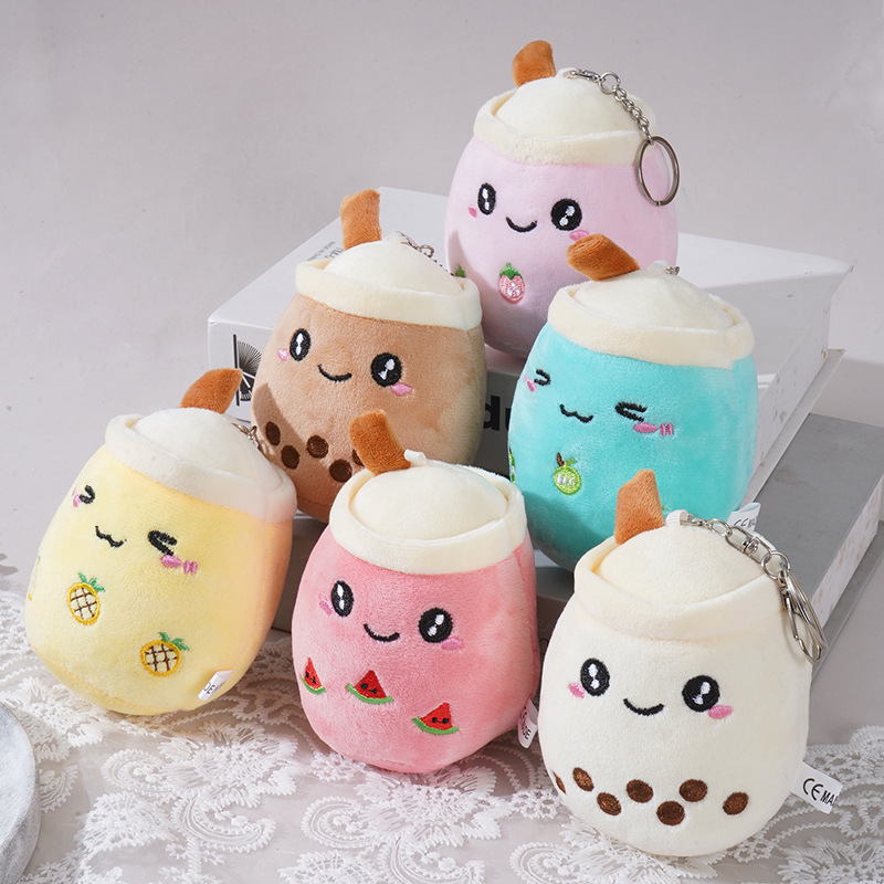 Milk tea cup plush toy 7