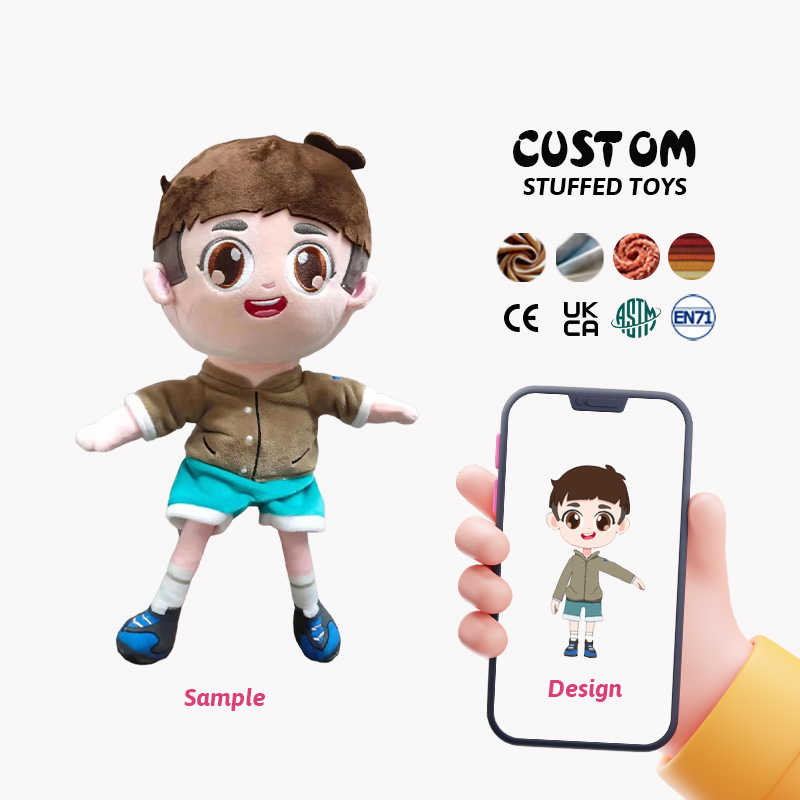 Hot Selling Custom Soft Plush Toys Cute Animal Plush Doll Custom Logo Business Gift Manufacturer