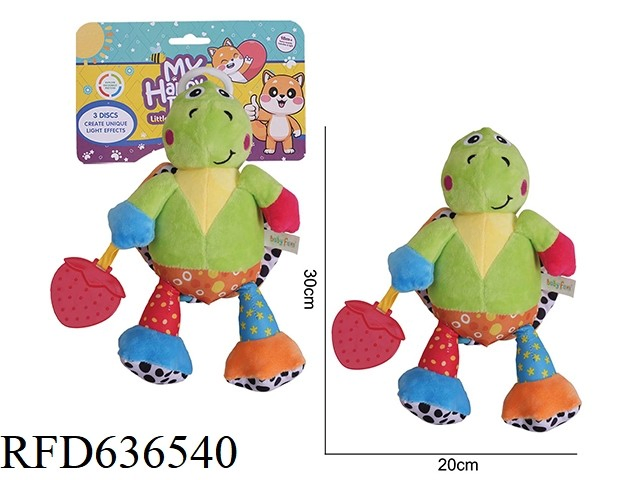 Hanging Rattle Plush Animal Musical Toys Newborn Baby Doll Toys