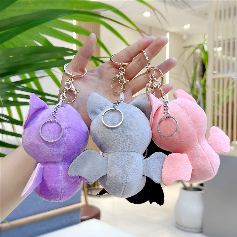 Plush Bat Keychain
