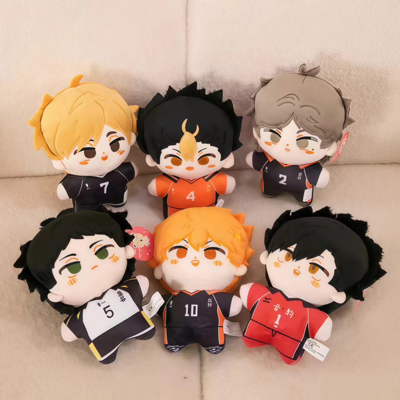 UYEAH Custom 20cm 8 Inches K-pop Celebrities Plush Dolls Lifelike PP Cotton Filled Collectors Figurines Stuffed Animal Toys for