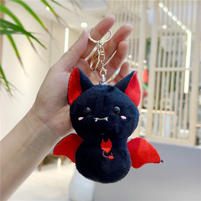 Plush Bat Keychain
