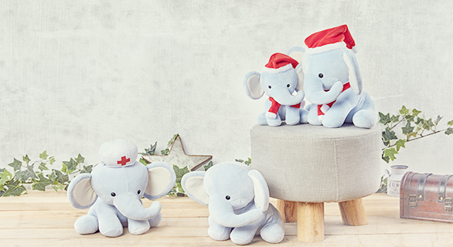 NEW Design Hot Sale Custom Elephant Plush Doll Plush Interactive Toy Cute Animated Plush Elephant Doll Soft Toys