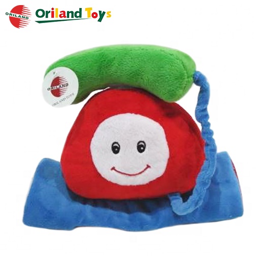 Kids Baby Developmental Learning Music Phone Soft Plush Stuffed Toys