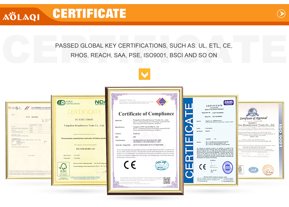 Quality Certifications Showcase