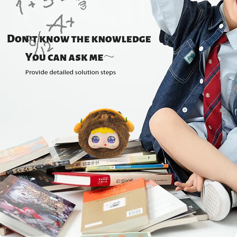 AI intelligent pen interactive plush toy learning and education robot, children's communication emotional partner bag pendant