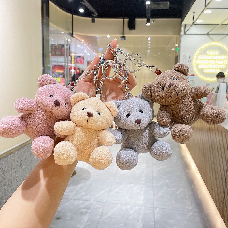Teddy Bears Plush Keychain 1