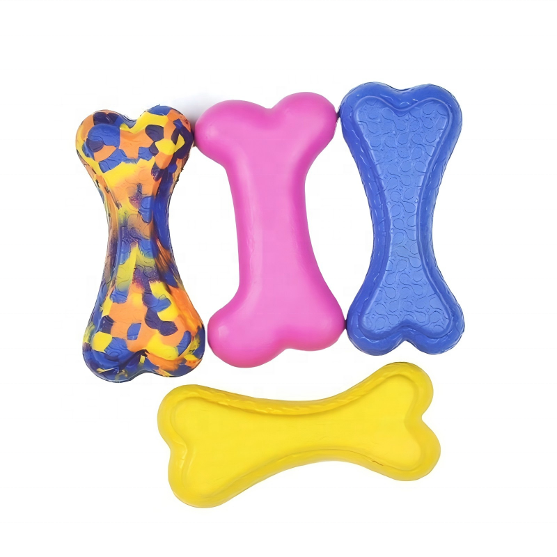 Soft Non Toxic Puppy Teething Bone With Grip Pet Chew Toys Dog Chewing Toys For Small Breed Puppies OEM/ODM Available