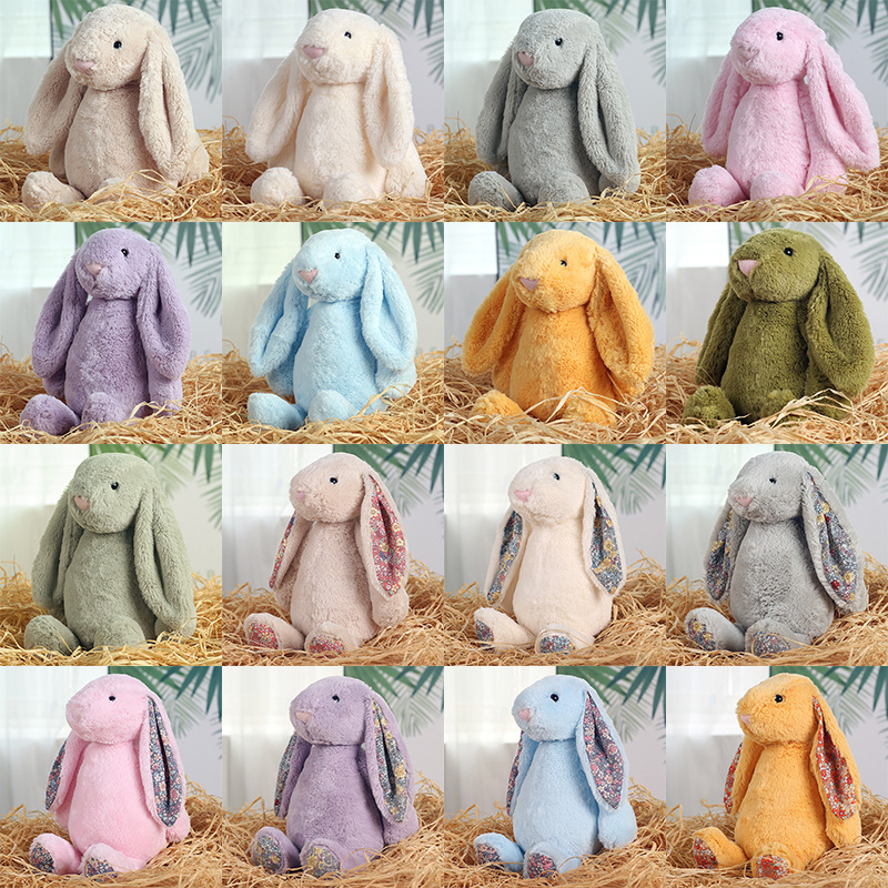 Soft Cute Long Eared Plush Bunny Animals Toy Giant Plush Toy Long Ear Rabbit Stuffed Toys