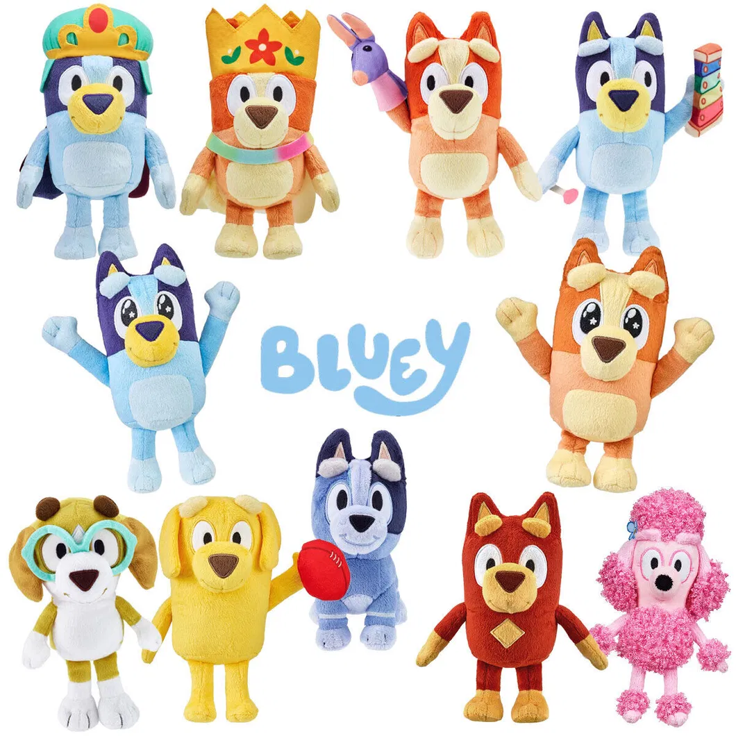 Bluey Official Licensed Stuffed Animal Soft Plush Toy 10inches New