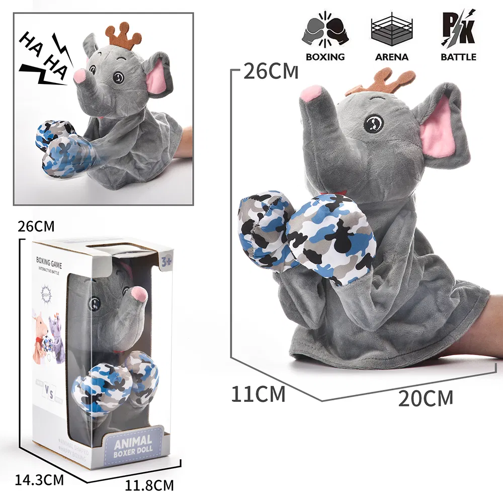 Plush Monkey Hand Puppets Details 2