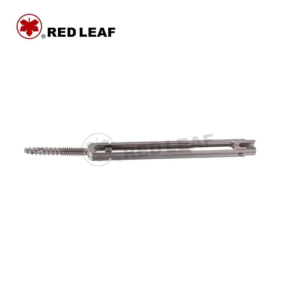 Red Leaf Spine Surgery Instrument Kit Minimally Invasive Percutaneous System Rod Screw Surgical Tools