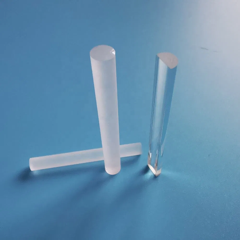 5mm Length Convex Cylinder Optical Glass Rod Dia1mm Thin Rod Lens for Endoscope OEM Customizable