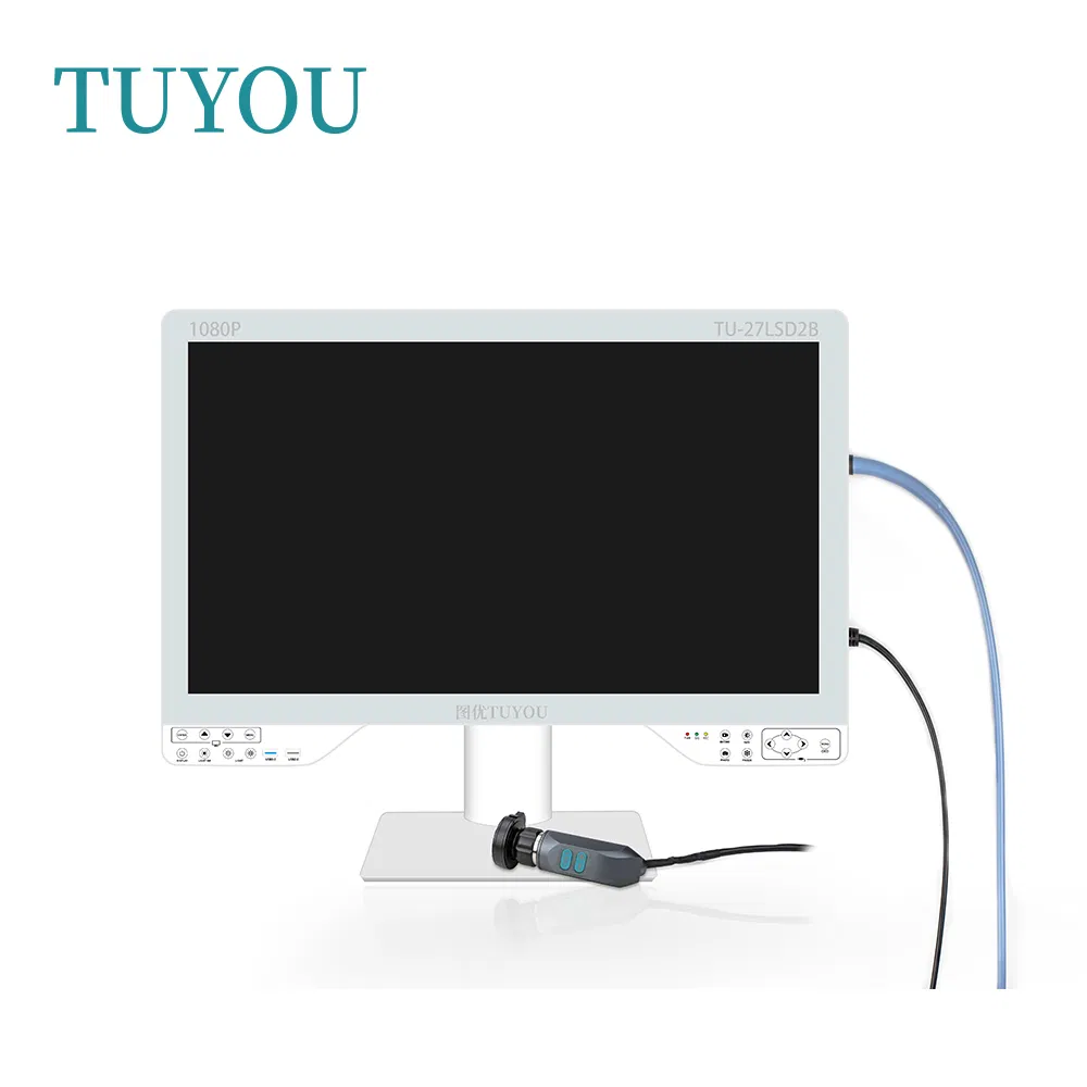 Endoscope Light Source 1080P HD Digital Video Recording Laparoscopy Camera Display System with All in One 27 Inch Monitor
