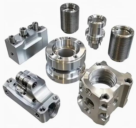 Customed Precision Carbon Steel Aluminium Brass Titanium CNC Machining Turning Metal Parts Automation Drone Humanoid Robot Robotic Accessories