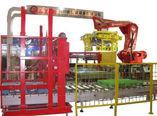 Industry Leading Speed Adjustment Product Palletising Tools Robotic Palletiser