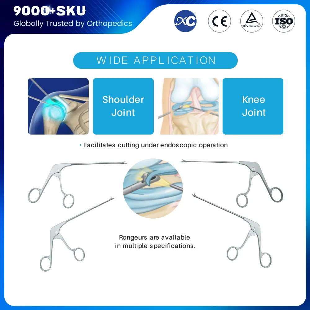 Antrum Backbiting Punch Forceps Arthroscopy Surgical Instrument