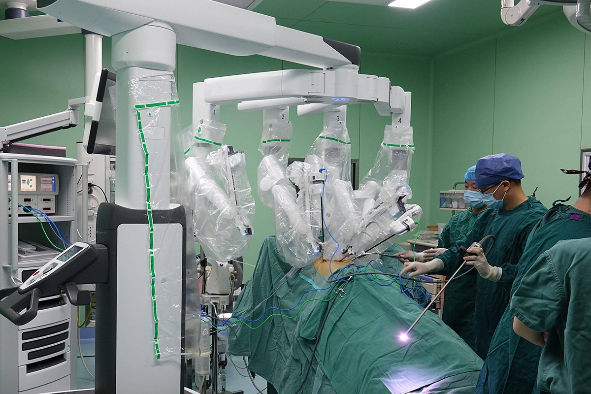 PE Sterile Cover Disposable Surgical Robot Arms Drapes