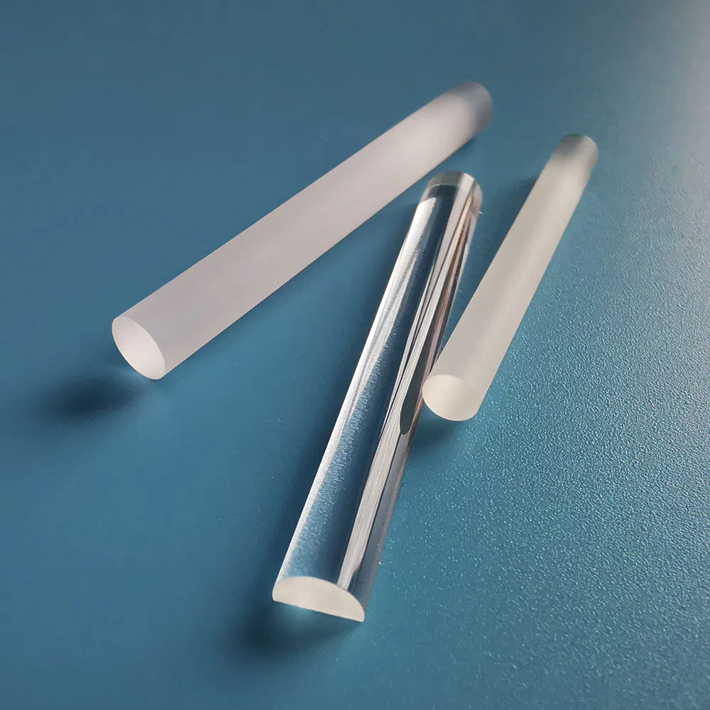 5mm Length Convex Cylinder Optical Glass Rod Dia1mm Thin Rod Lens for Endoscope OEM Customizable