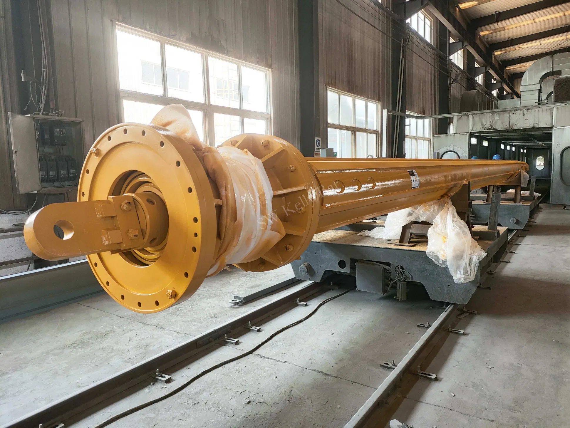 Robotic Welded Heat-Treated Kelly Bar Mining Drilling Rig Accessories Wear-Impact Resistant