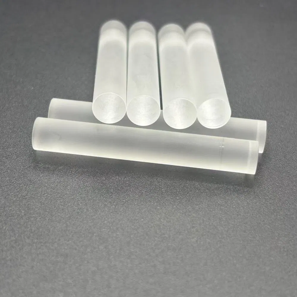 Custom Bk7 Jgs1 Fused Quartz Optical Glass Rod Lens Sapphire Rod Lens for Endoscope