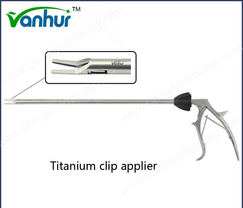 Laparoscopy Instrument Titanium Clip Applicator Medical Surgical Grasper