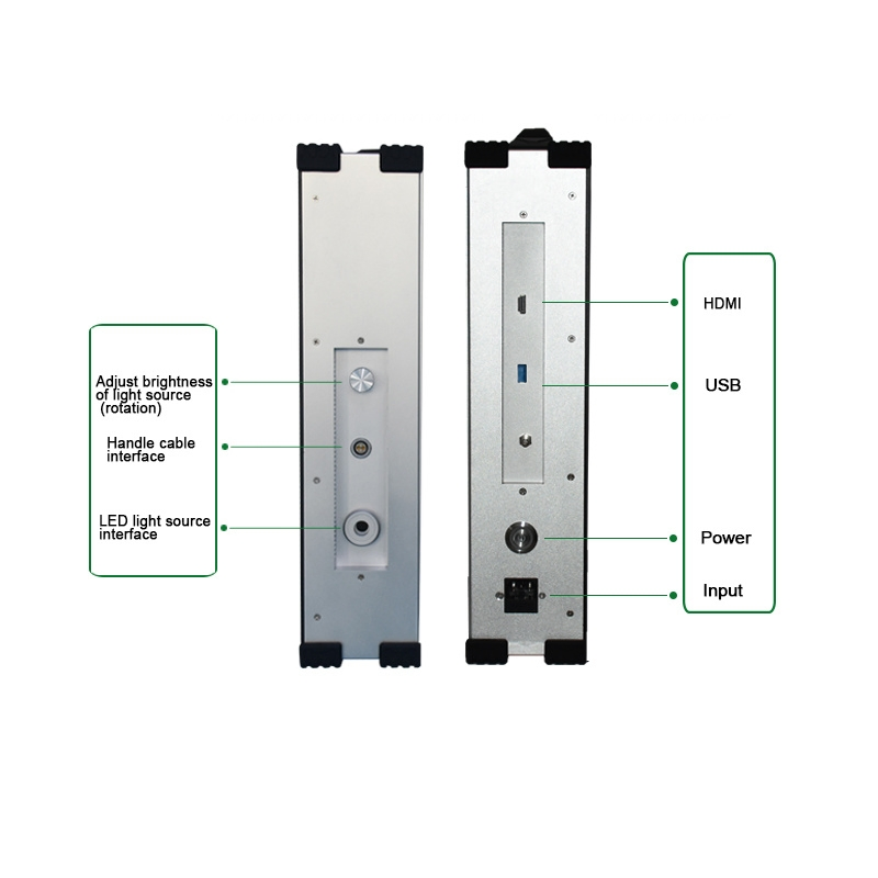 portable 4K Vertical Endoscopic Camera System with 9 Million Pixels
