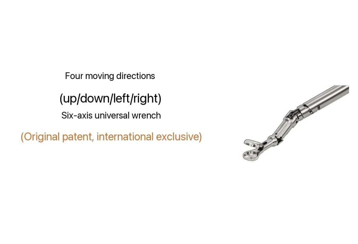 Six-Axis Laparoscopic Surgical Instrument Grasper