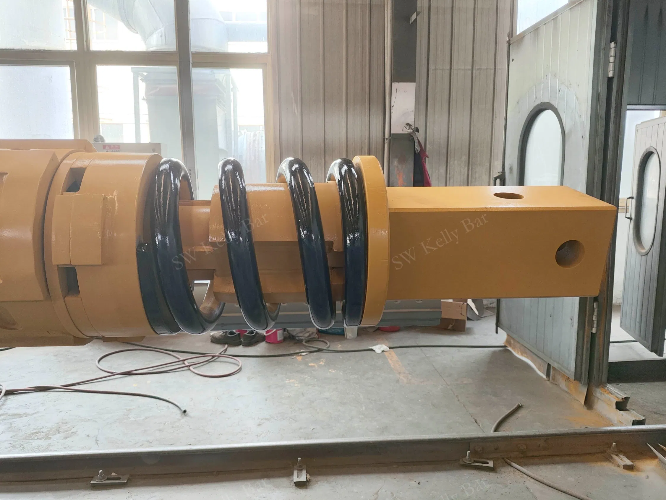 Robotic Welded Heat-Treated Kelly Bar Mining Drilling Rig Accessories Wear-Impact Resistant