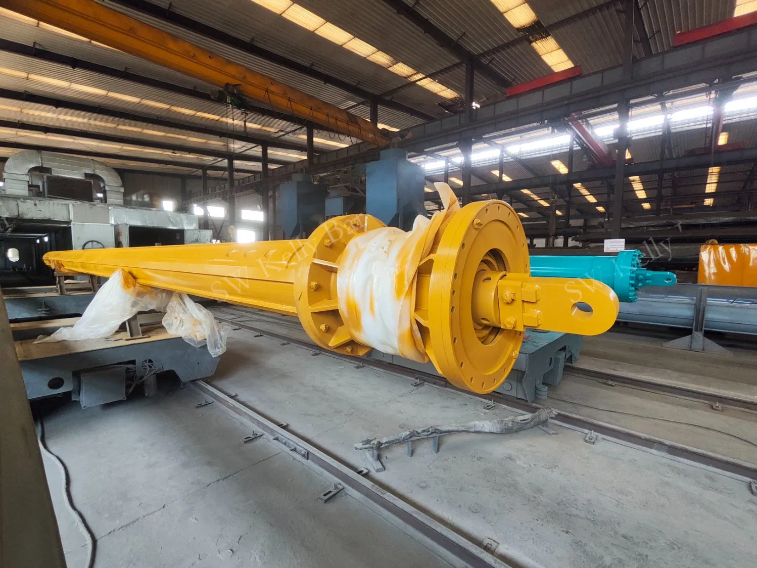 Robotic Welded Heat-Treated Kelly Bar Mining Drilling Rig Accessories Wear-Impact Resistant