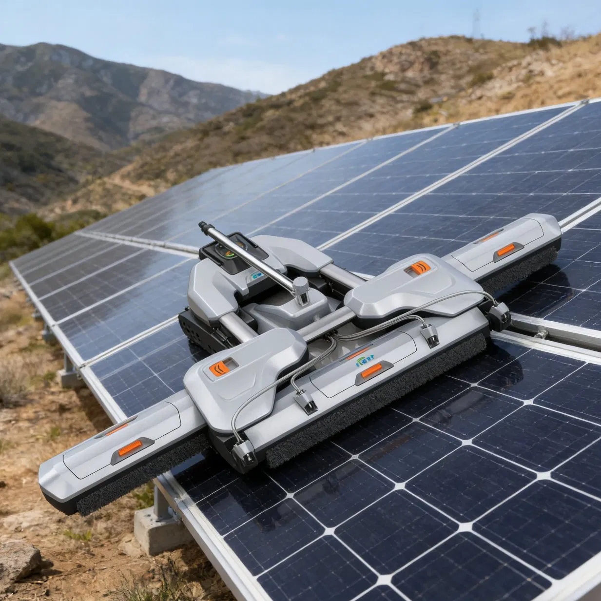 Robotic Solar Panel Cleaner Machine Solar Panel Cleaning Tools for Roof-Top Panels