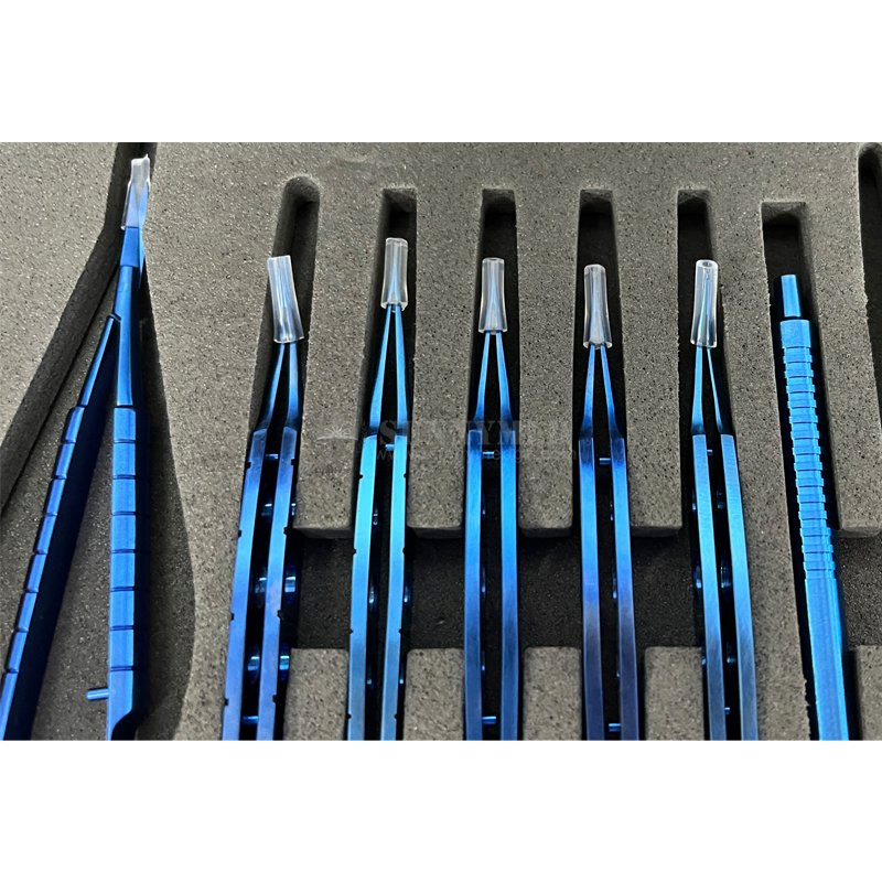 Sy-Vx02 High Quality Titanium Cataract Set Eye Surgical Instruments Set Intraocular Lens Implantation