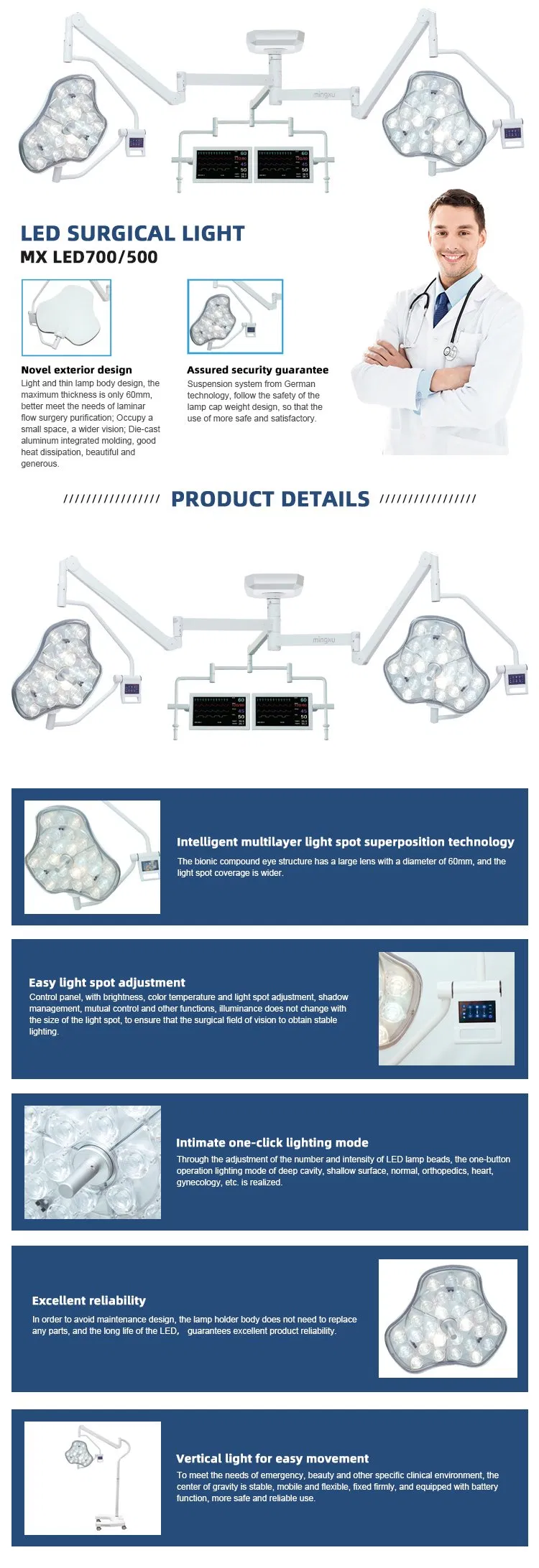Surgical Light Detail 2
