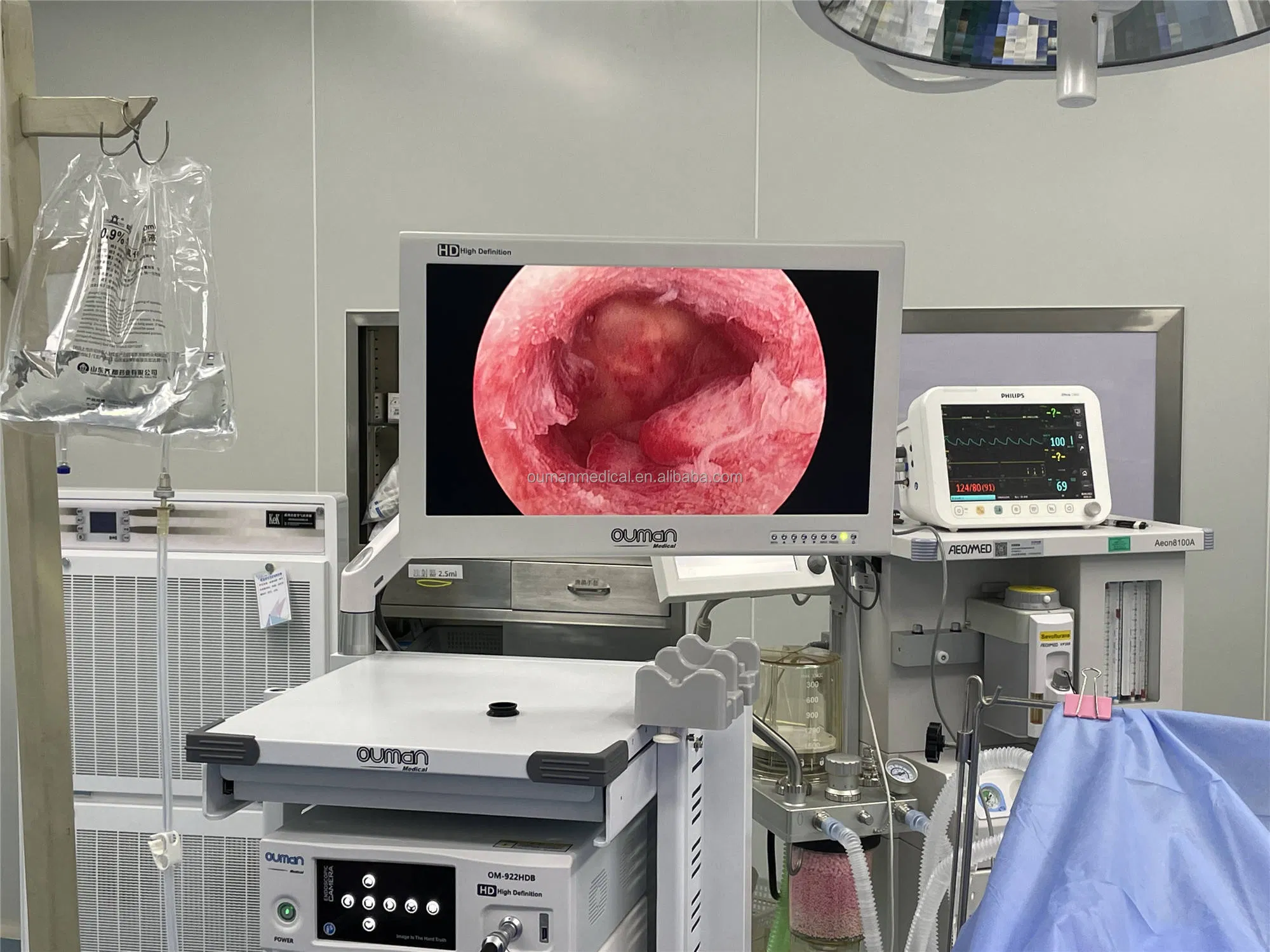 Ouman Arthroscopy Endoscope Camera System with Sheath for Surgery