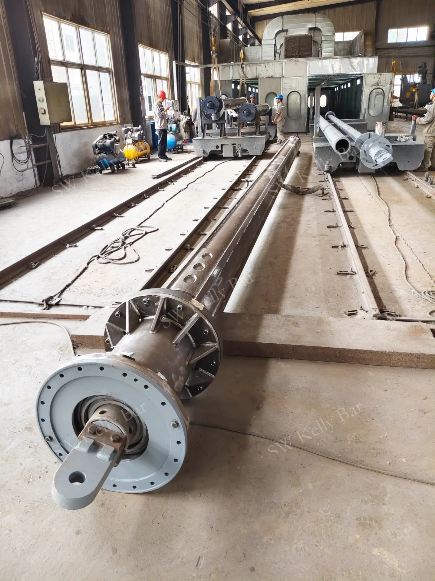 Robotic Welded Heat-Treated Kelly Bar Mining Drilling Rig Accessories Wear-Impact Resistant