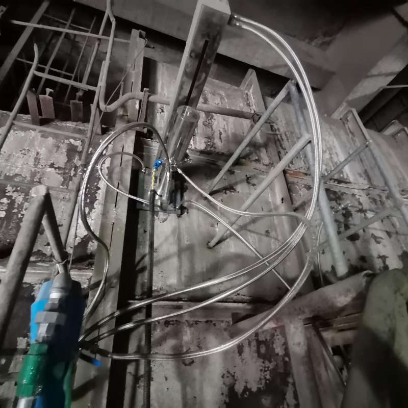 Cement Plant Rotating Kiln Head Flame Process Control Network Camera System