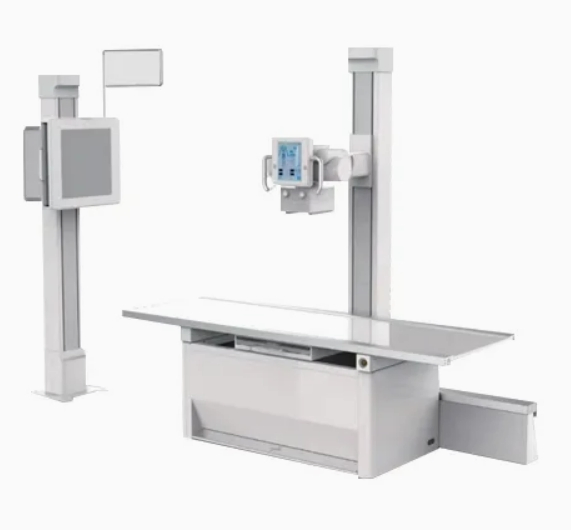 Medical Double Upright Dr X-ray Equipment for High Quality X-ray Film Imaging