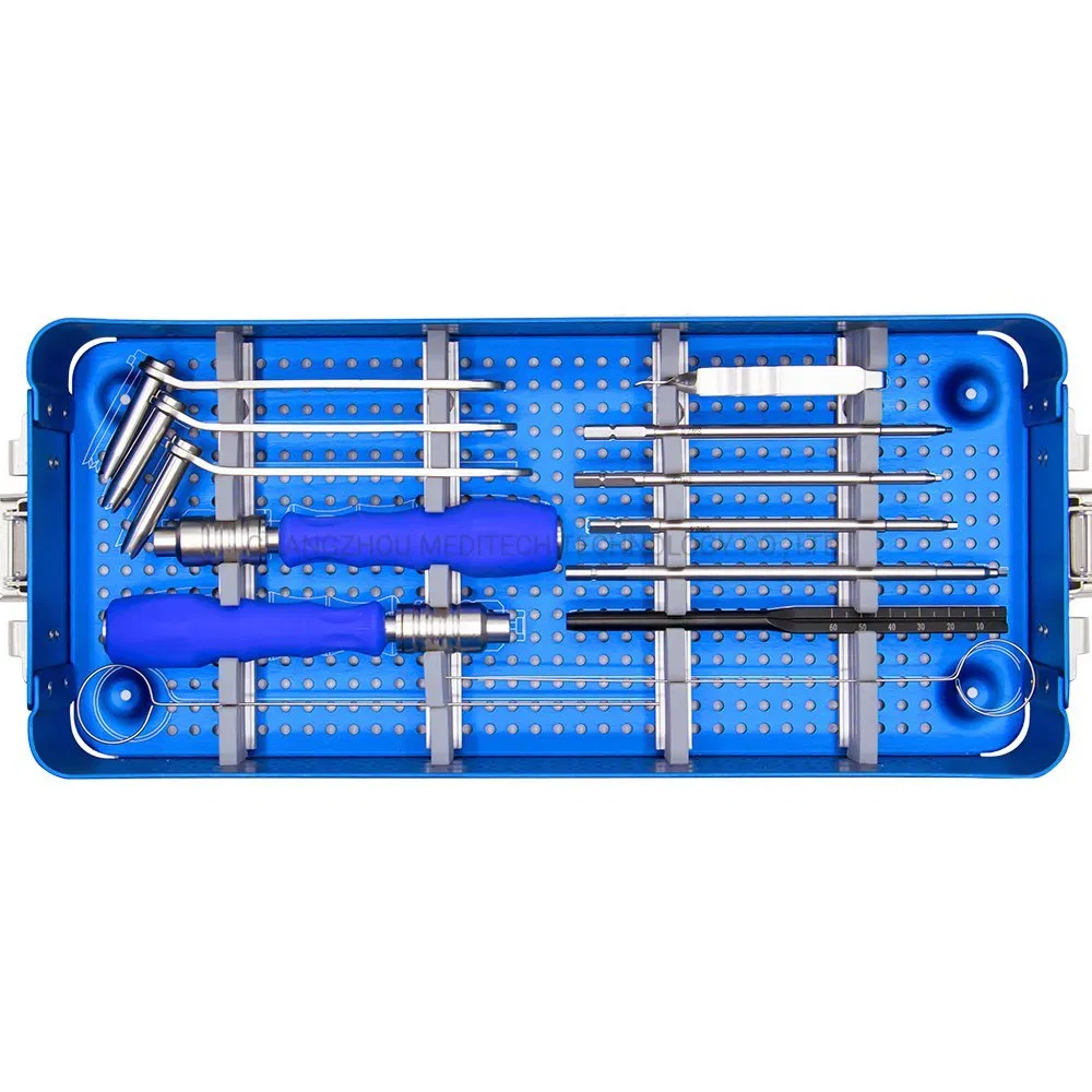 Orthopedic Surgical Instruments 3.0/3.5/4.0/5.0mm Cannulated Headless Compression Screw Instrument Set