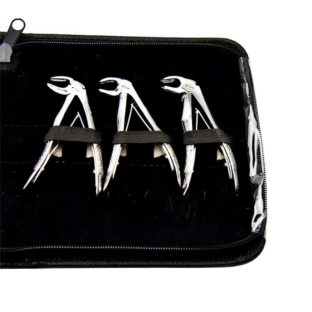 7 PCS Dental Extraction Forceps Set Stainless Steel for Children